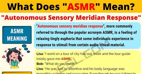 what does asmr mean in slang|what is meant by asmr.